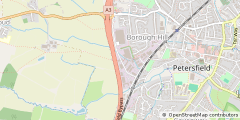 Map of Petersfield, Hampshire