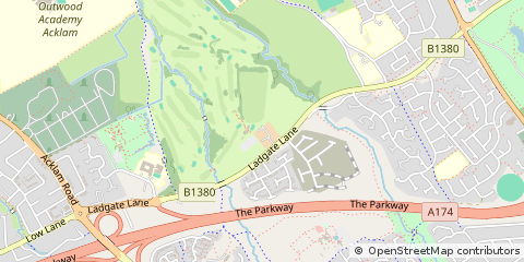 Map of Middlesbrough