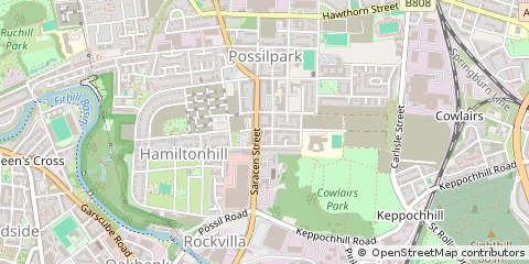 Map of Glasgow