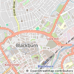Map of Blackburn