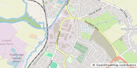 Map of Trowbridge