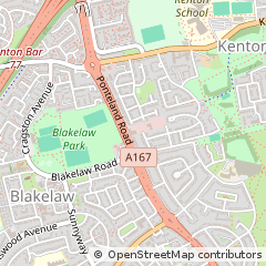 Map of Newcastle Upon Tyne