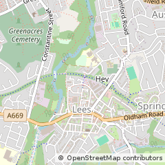 Map of Oldham