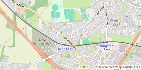 Map of Newcastle Upon Tyne