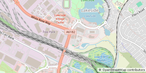 Map of Doncaster