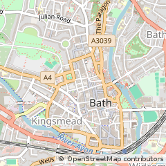 Map of Bath