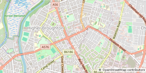 Map of Salford