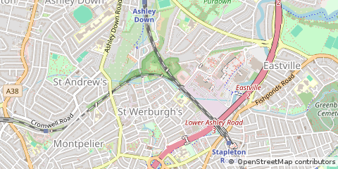 Map of Bristol