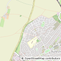 Map of Canterbury, Kent