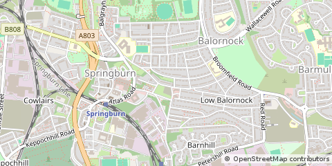 Map of Glasgow