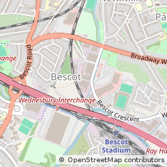 Map of Walsall