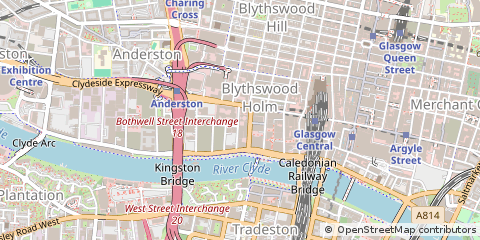 Map of Glasgow
