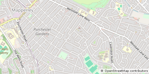Map of Nottingham