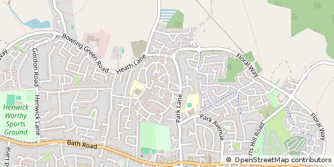 Map of Thatcham