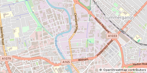 Map of Hull