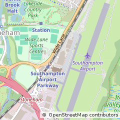 Map of Southampton, Hampshire