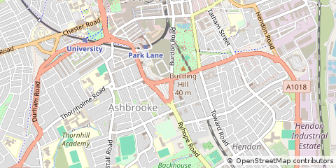 Map of Sunderland