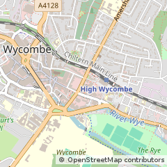 Map of High Wycombe