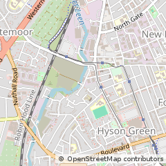 Map of Nottingham
