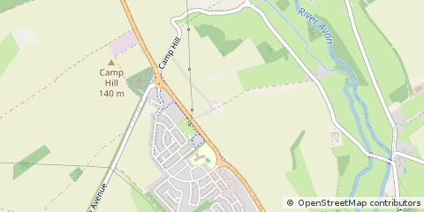 Map of Salisbury, Wiltshire