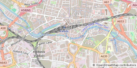 Map of Leeds