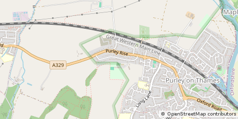 Map of Reading