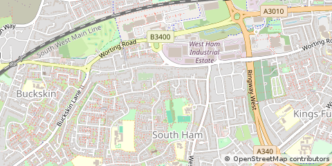 Map of Hampshire