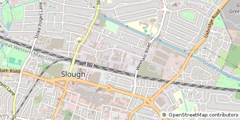 Map of Slough
