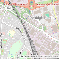 Map of Milton Keynes