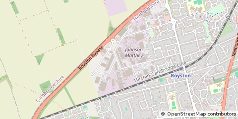 Map of Hertfordshire
