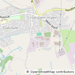 Map of Gwent