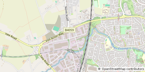 Map of Yate, Bristol