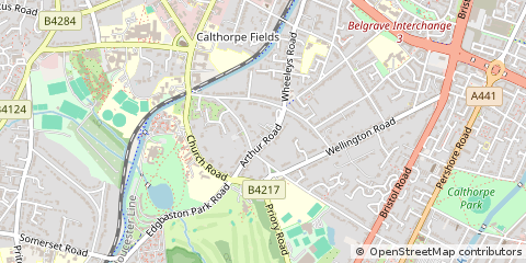 Map of Birmingham