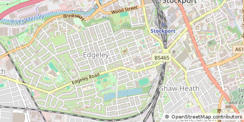 Map of Stockport, Boroughbridge