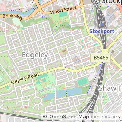Map of Stockport, Boroughbridge