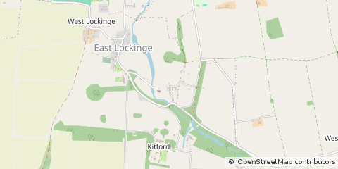 Map of Wantage, Oxfordshire