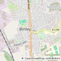 Map of Birtley, County Durham