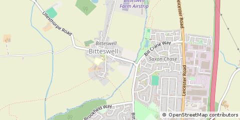 Map of Leicestershire