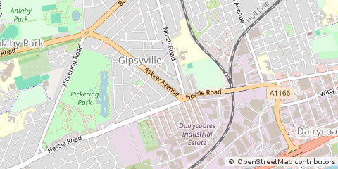 Map of Hull