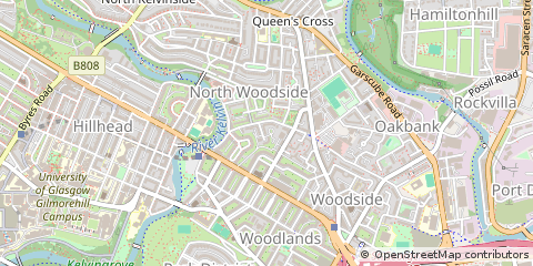 Map of Glasgow