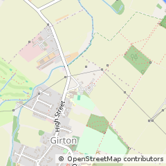 Map of Girton, Cambridgeshire