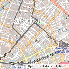 Map of Manchester