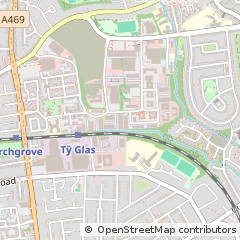 Map of Cardiff