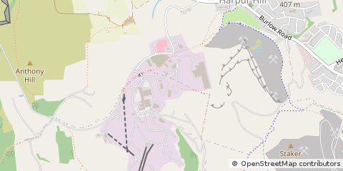 Map of Buxton, Derbyshire
