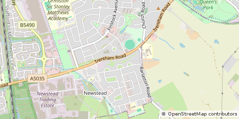 Map of Staffordshire