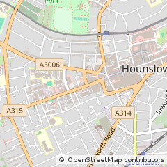 Map of Hounslow, London
