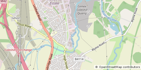 Map of Birmingham