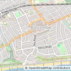 Map of Bournemouth