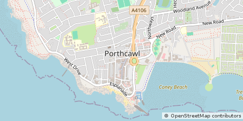 Map of MID Glamorgan