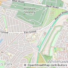 Map of Brighton, East Sussex